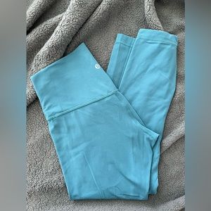 Teal Lululemon Align Leggings